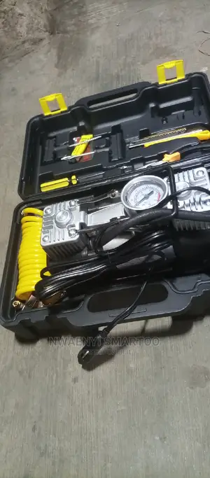 Vehicle Tyre Pump With Tools