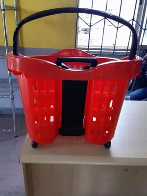 Supermarket Plastic Shopping Trolley