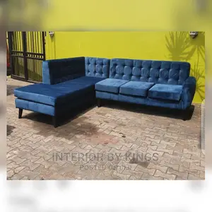 L-Shaped Fabric Sofa Productiontime:6days Can Come in Colors
