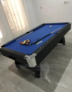 Snooker Pool Table Blue Felt New