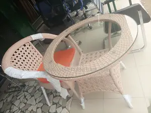 Italian Supermax Outdoor Basket 4 Chairs With Tables