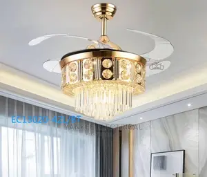 Quality Ceiling Fan With Chanderlier