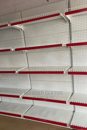 Single Sided Supermarket Shelf