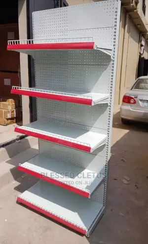 Single Sided Supermarket Shelf