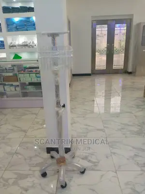 Aluminum Silent Wheels Patient Monitor Trolleys