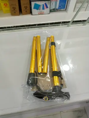 Aluminum Metal Collapsible Foldable Walking Stick