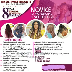 Training On Braids And Ghana Weaving And Wigs