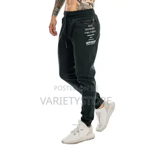 Muscular Giants Men Sweatpants Zipper Pocket Sport Pants