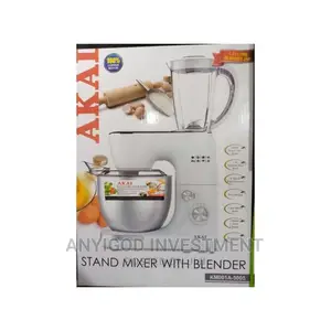 Akai Heavy Duty Stand Mixer With Blender 5.0L Bowl