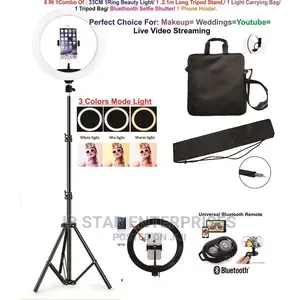 33CM LED Ring Light Dimmable for DSLR/Camera/Smartphone