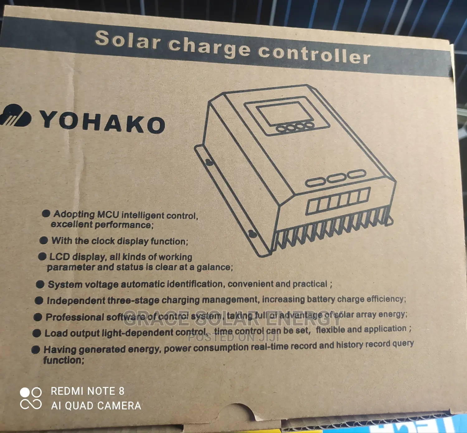 YOHAKO Charge Controller 60A 48v