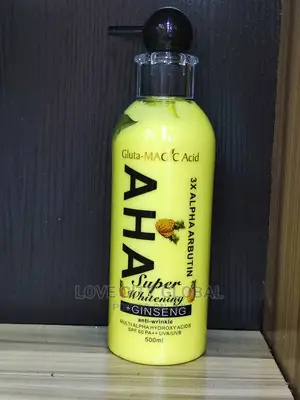 Gluta-Magic Acid AHA Super Whitening +Ginseng Body Cream