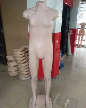 Headless/Armless Plastic Full Body Male Mannequin