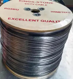 CCTV Camera Cable With Power Copper by 305m( Kings Stone )