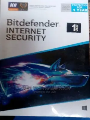 Bitdefender Internet Security 2020- 1 Device 1 Year