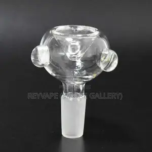 Dotted Glass Bong Bowl 14mm