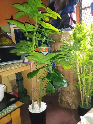 150cm Artificial Green Flower Plant