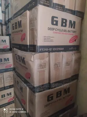GBM 210a 12v Battery