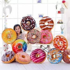 Doughnut Throw Pillow