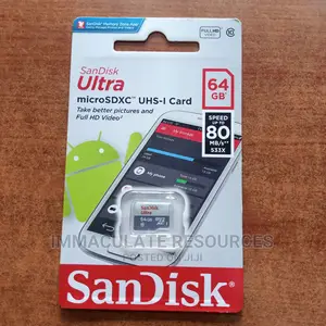 Original 64gb Sandisk Memory Card