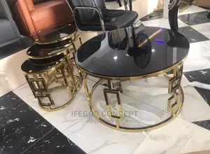 Center Table With 3in1 Side