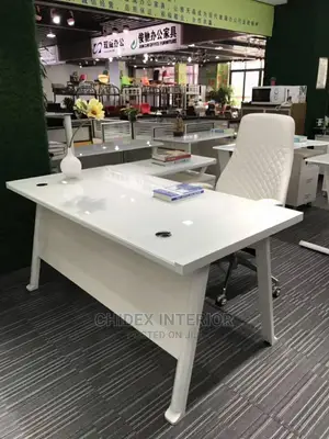 White Office Executive Table