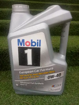 Mobil 1 Advanced Full Synthetic Motor Oil 0w-40 5 Liters