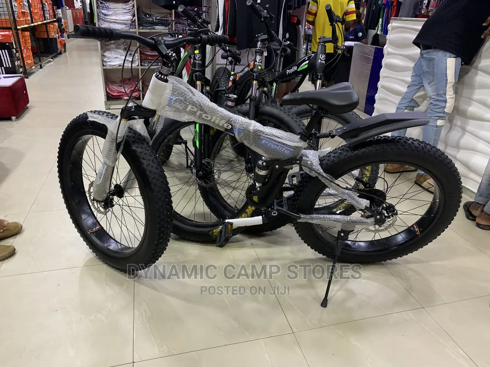 Bicycle Fat Tyre Black