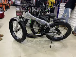 Bicycle Fat Tyre Black
