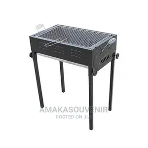 Outdoor Charcoal Grill With Long Stand