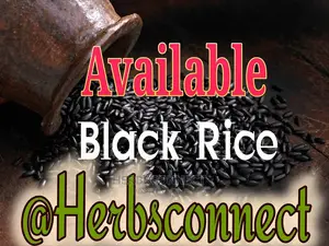 Organic Black Rice 100g