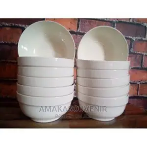 12pcs Breakable Soup Amala Bowls Set