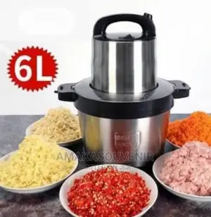 6l Stainless Electric Yam Pounding Machine ( Multi-purpose)