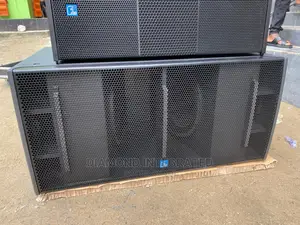 A Pair of Mla228 FDB Double Subwoofer Speaker
