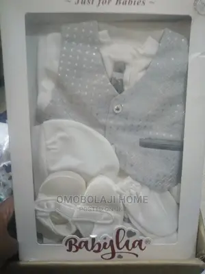 Baby Boy Naming Ceremony Clothes Set