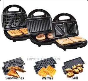 3in1 Sandwich,Waffle and Grill