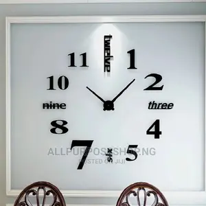 Diy 3d Wall Clock
