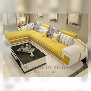 L-Shaped Catalogue Sofa +A Coffee Table (Lead Time:12days