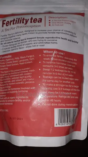 Female Fertility Tea (Bulk Price)