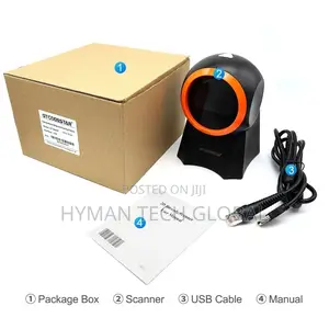 Image 2D QR CODE Reader Wired Barcode Scanner