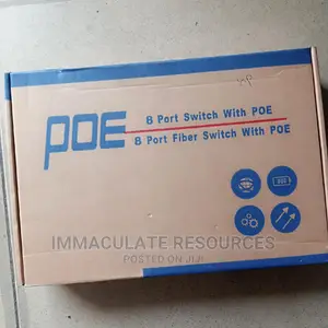 8ports Fibre Switch With POE