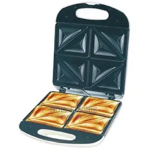 Electric 4 Slice Bread Toaster / Sandwich Maker