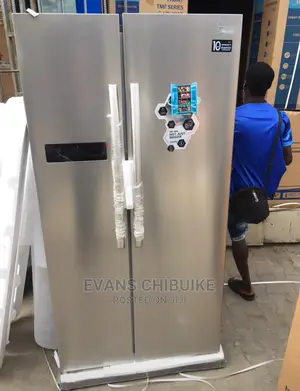 Brand New Media Side by Side Refrigerator