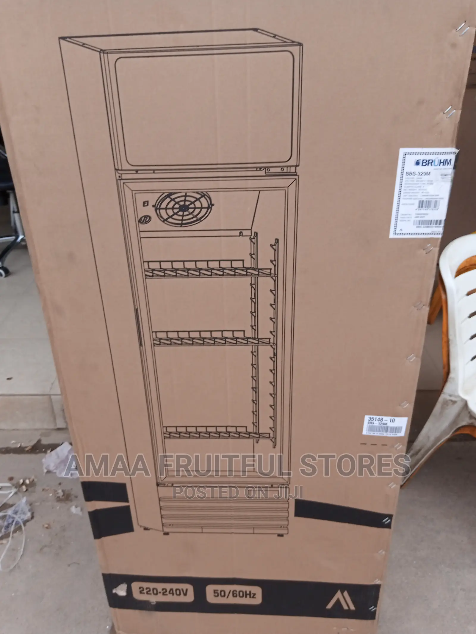 Bruhm Show Case Fridge
