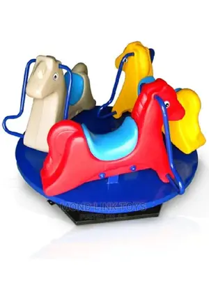 This Is Three-seater Merry-go-round For Children