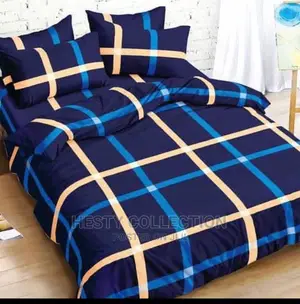 4/6 6/6 King Size Bed Quality Cotton Duvet Bedsheet Pillow Case