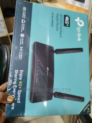 Tplink 4g Dual Band Gigabyte Router.