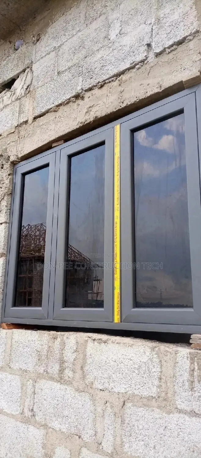 Casement Windows Grey Colour