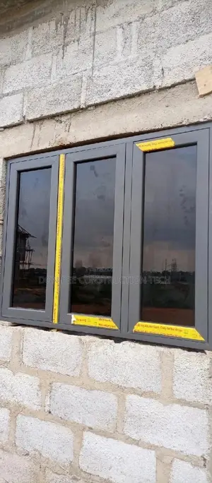 Casement Windows Grey Colour