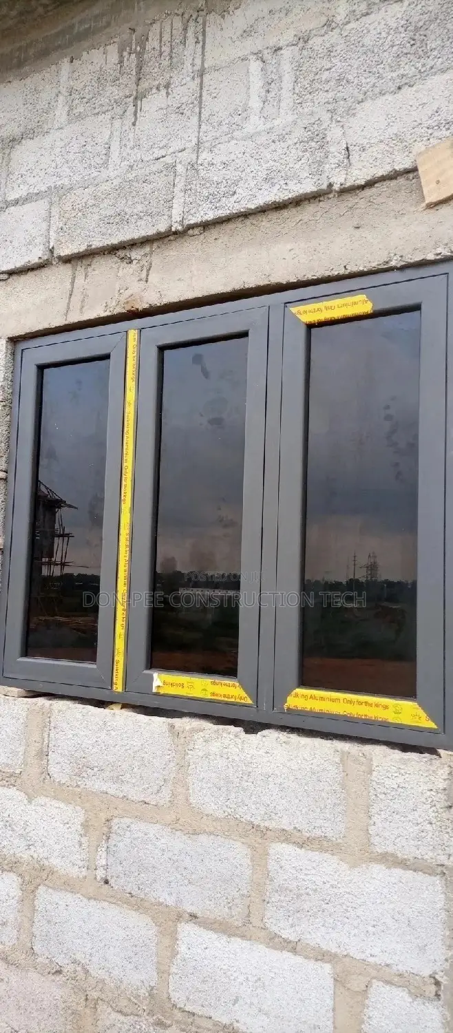 Casement Windows Grey Colour